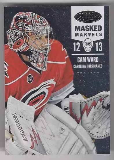 2012-13 Certified #118 Cam Ward MM (15-X127-HURRICANES)
