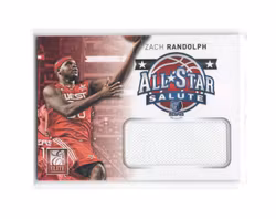 2012-13 Elite All-Star Salute Materials #25 Zach Randolph (40-X270-NBAGRIZZLIES)