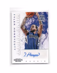 2012-13 Panini Contenders #292 Tyler Honeycutt AU RC (30-X254-NBAKINGS)