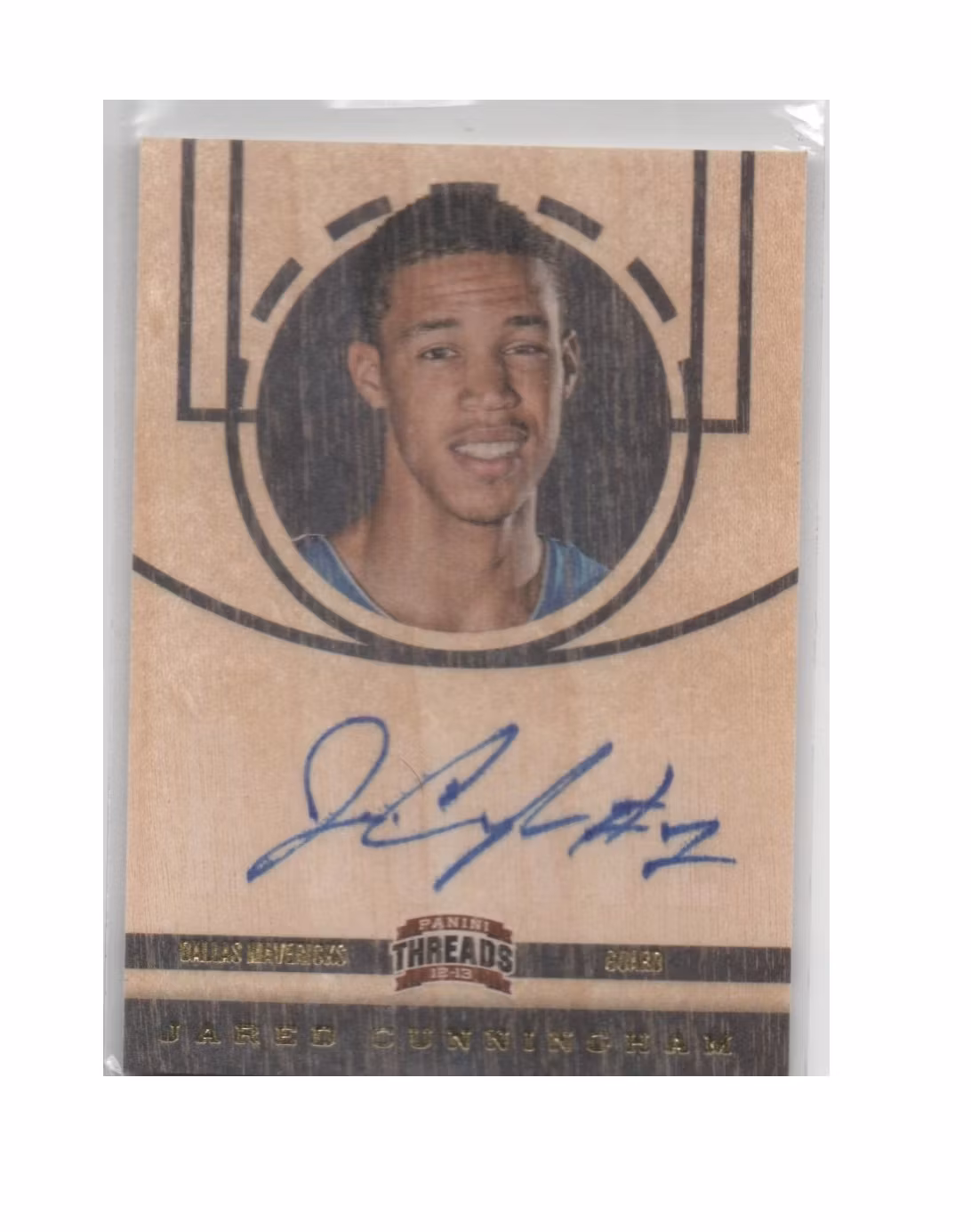 2012-13 Panini Threads #224 Jared Cunningham AU RC (30-X244-NBAMAVERICKS)