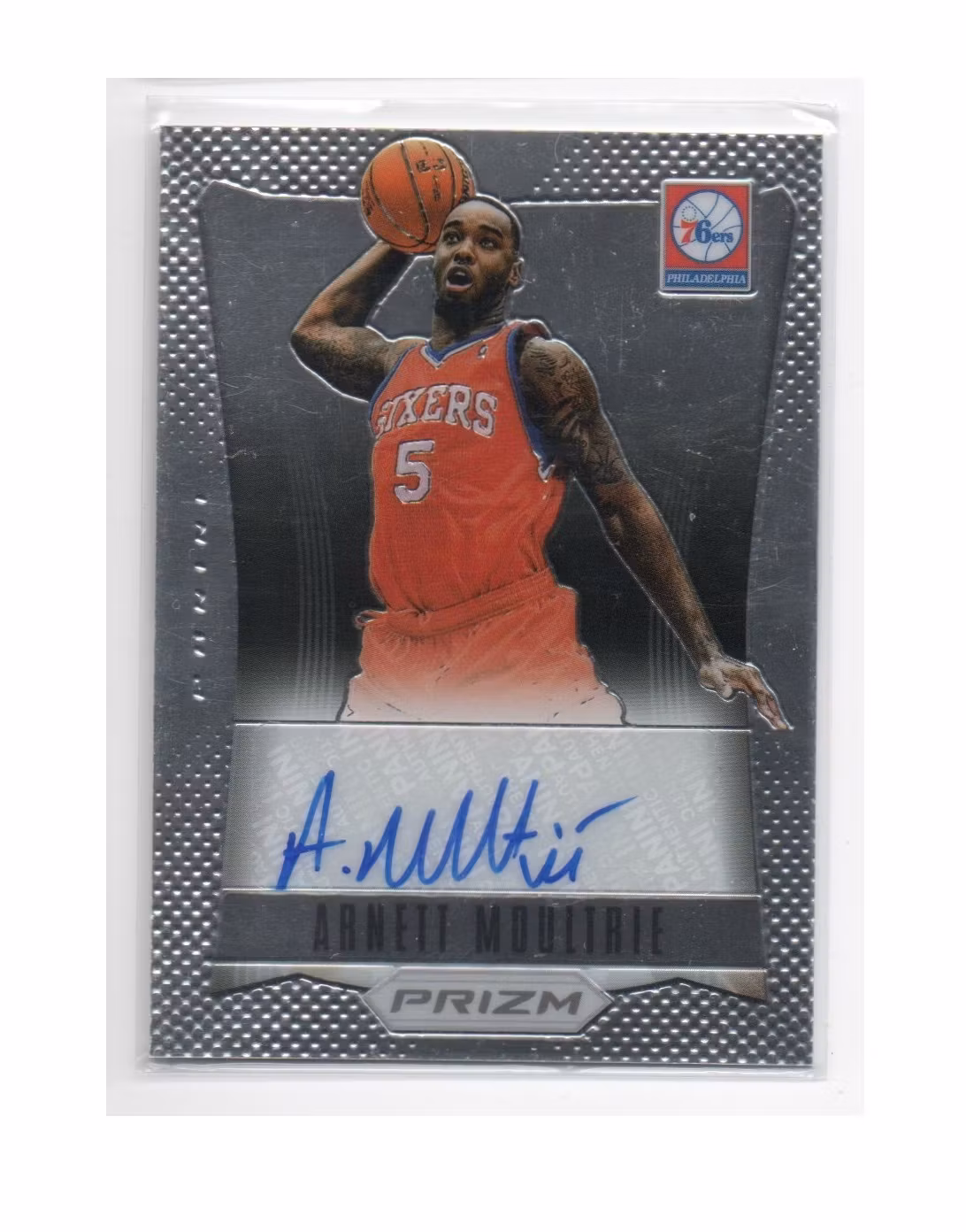 2012-13 Panini Prizm Autographs #88 Arnett Moultrie (30-X270-NBA76ERS)