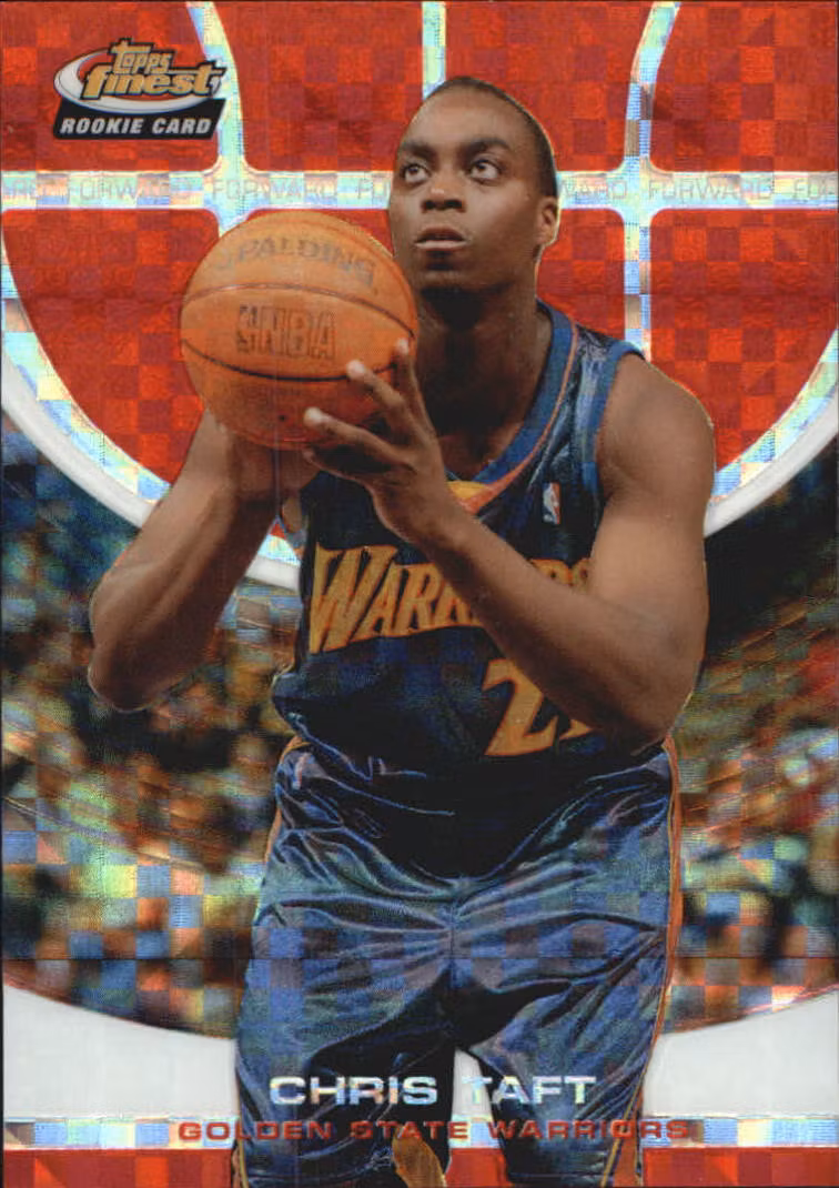 2005-06 Finest X-Fractors Red #117 Chris Taft (20-X225-NBAWARRIORS)