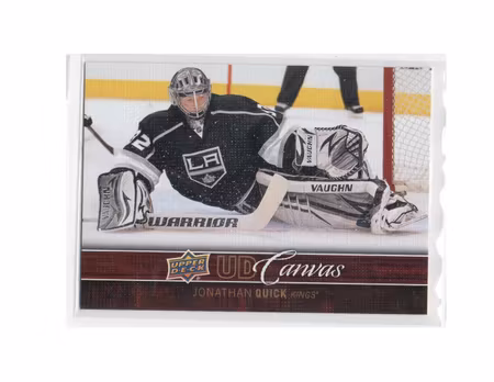 2012-13 Upper Deck Canvas #C38 Jonathan Quick (20-X159-NHLKINGS)