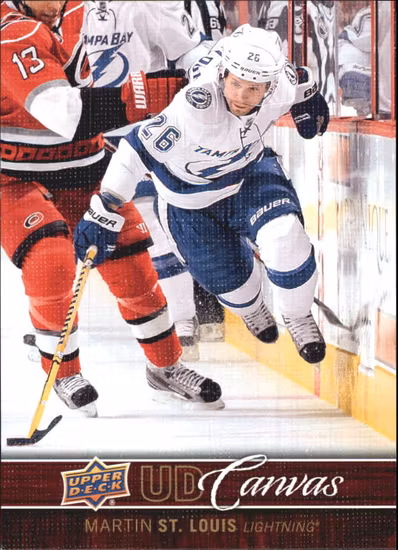 2012-13 Upper Deck Canvas #C77 Martin St. Louis (12-X310-LIGHTNING)