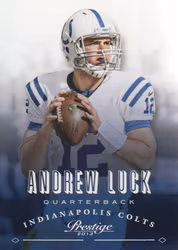 2013 Prestige #83 Andrew Luck (5-X295-NFLCOLTS)