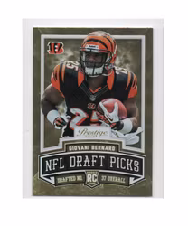 2013 Prestige Draft Picks Gold #11 Giovani Bernard (15-D10-NFLBENGALS)