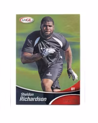 2013 SAGE #SP45 Sheldon Richardson (15-D10-NFLOTHERS)