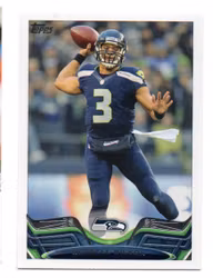 2013 Topps #280A Russell Wilson (25-X297-NFLSEAHAWKS)