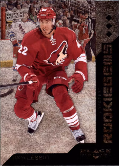 2013-14 Black Diamond #179 Lucas Lessio RC (10-X313-COYOTES)