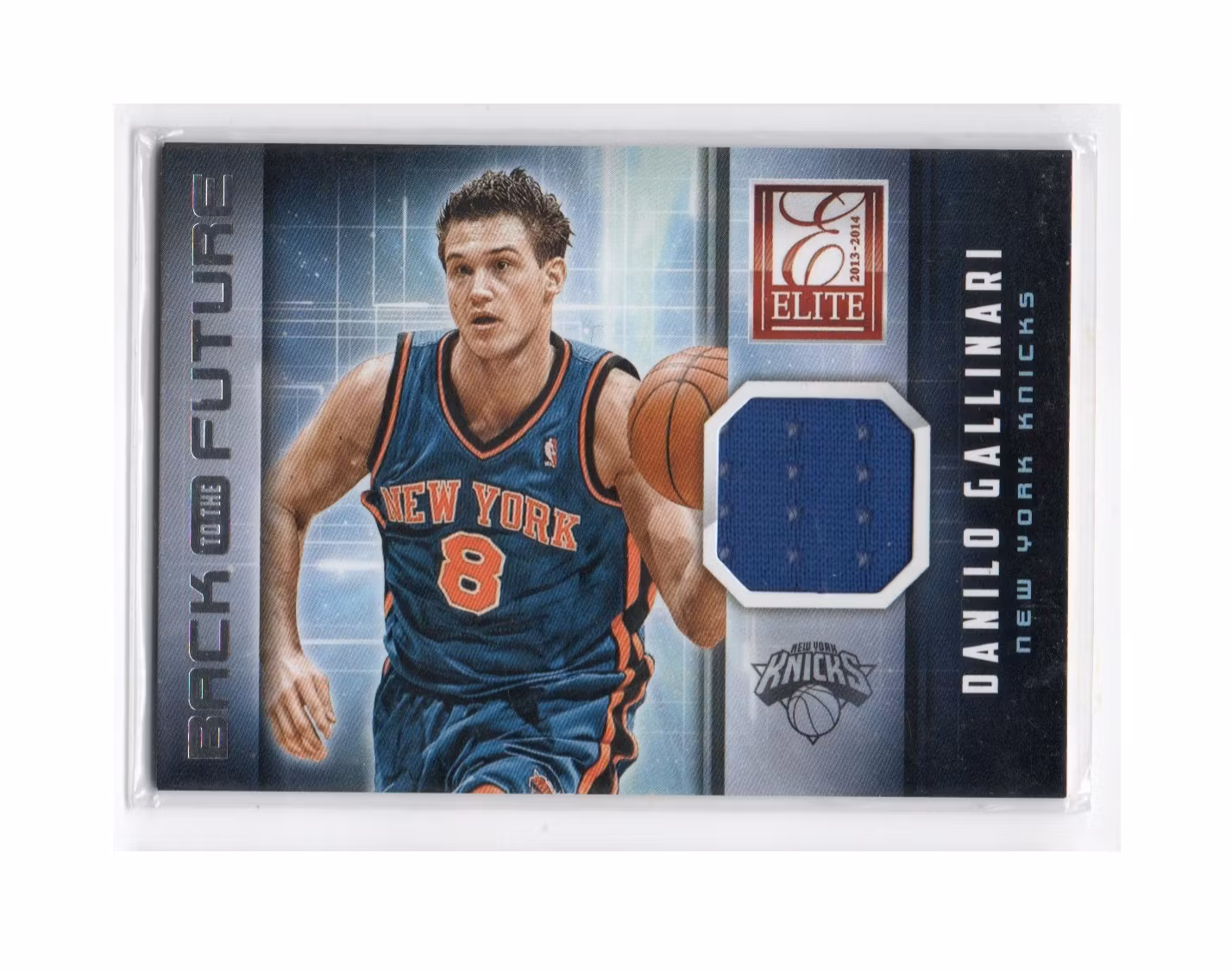 2013-14 Elite Back to the Future Materials #10 Danilo Gallinari (30-X248-NBAKNICKS)