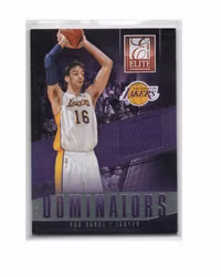 2013-14 Elite Dominators Materials #21 Pau Gasol (40-X253-NBALAKERS) (2)