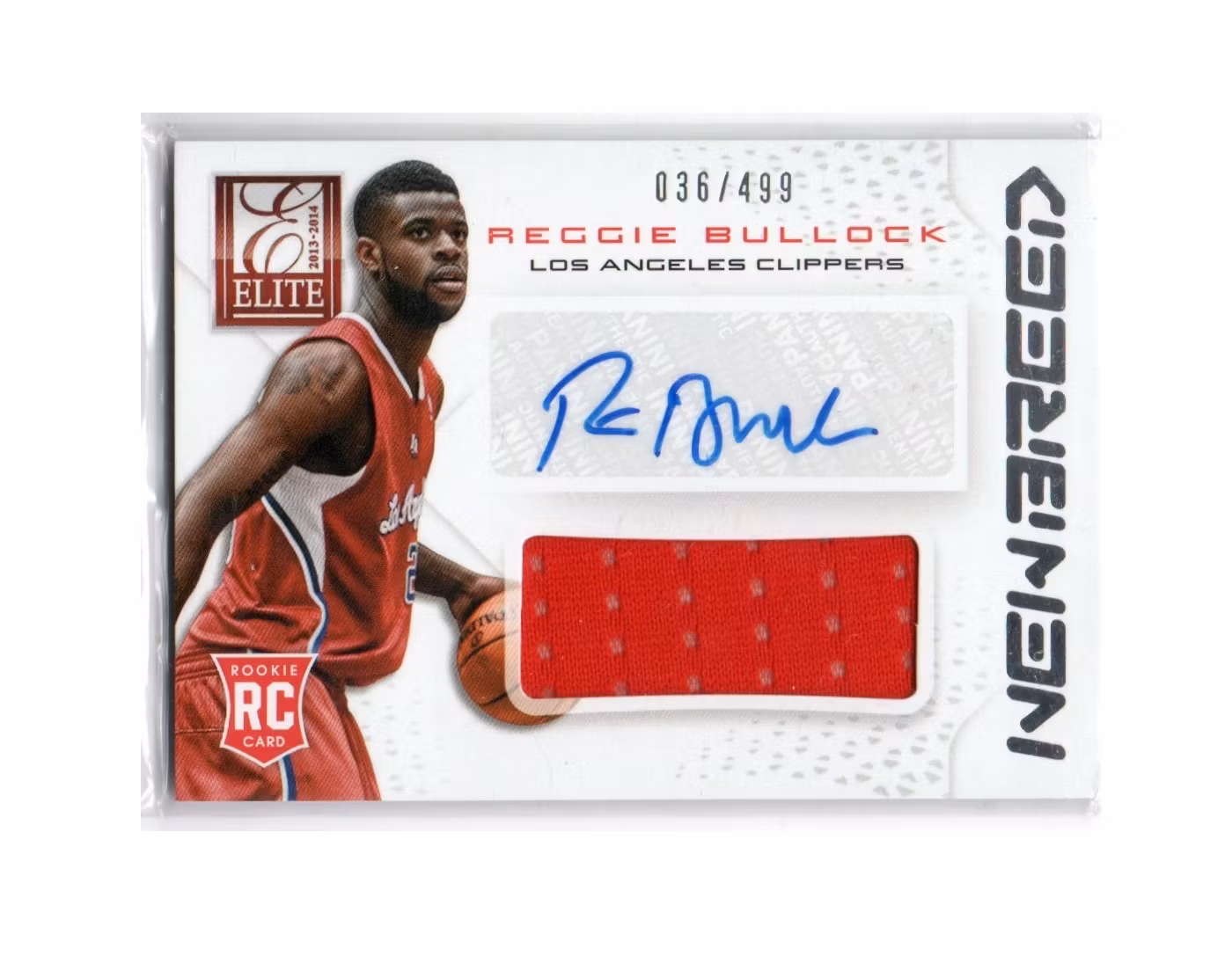 2013-14 Elite New Breed Autograph Jerseys #3 Reggie Bullock (40-X248-NBACLIPPERS)
