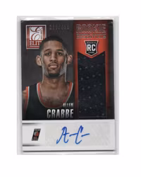 2013-14 Elite Rookie Essentials Autograph Jerseys #30 Allen Crabbe (40-X247-NBATRAILBLAZERS)