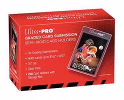 Ultra Pro Semi-Rigid 1/2" Lip Tall Sleeves (200-pack)