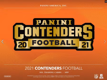 2021 Panini Contenders Football (Fat Pack Box)