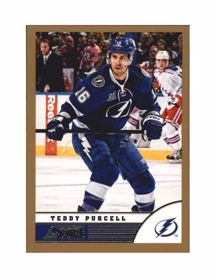 2013-14 Score Gold #464 Teddy Purcell (10-X179-LIGHTNING)