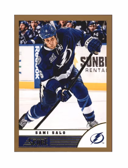 2013-14 Score Gold #465 Sami Salo (10-X179-LIGHTNING)