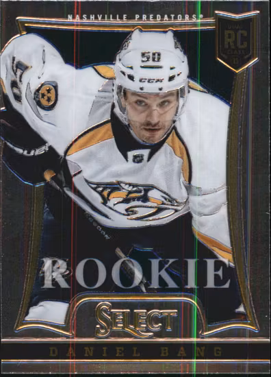 2013-14 Select #192 Daniel Bang RC (10-X311-PREDATORS)