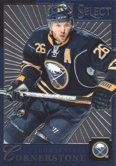 2013-14 Select Cornerstone #C25 Thomas Vanek (15-X12-SABRES)