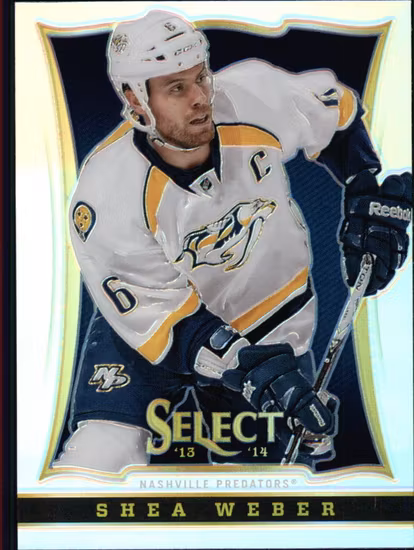 2013-14 Select Prizms #131 Shea Weber (10-X106-PREDATORS)