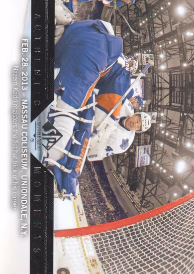 2013-14 SP Authentic #187 Nazem Kadri AM (10-X61-MAPLE LEAFS)