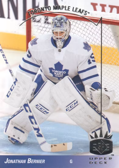 2013-14 SP Authentic 1993-94 SP Retro #9351 Jonathan Bernier (15-X54-MAPLE LEAFS)