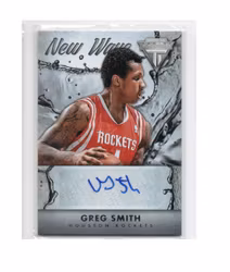 2013-14 Panini Titanium New Wave Signatures #64 Greg Smith (30-X254-NBAROCKETS)