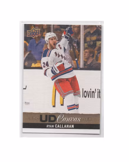 2013-14 Upper Deck Canvas #C13 Ryan Callahan (12-X223-RANGERS)