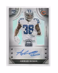 2014 Crown Royale Rookie Signatures #SAD Ahmad Dixon (30-X241-NFLBEARS)