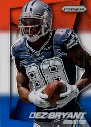 2014 Panini Prizm Prizms Red White and Blue #3 Dez Bryant (40-X311-NFLCOWBOYS)