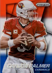 2014 Panini Prizm Prizms Red White and Blue #141 Carson Palmer (20-X310-NFLCARDINALS)