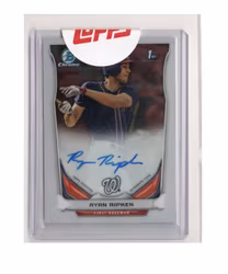 2014 Bowman Chrome Draft Draft Pick Autographs #BCARR Ryan Ripken (80-X269-MLBNATIONALS)