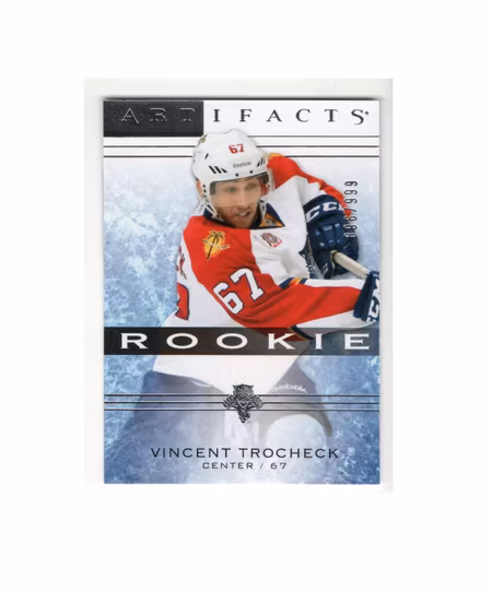 2014-15 Artifacts #150 Vincent Trocheck RC (25-X5-NHLPANTHERS)