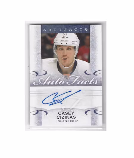 2014-15 Artifacts Autofacts #ACC Casey Cizikas (40-22x1-ISLANDERS)