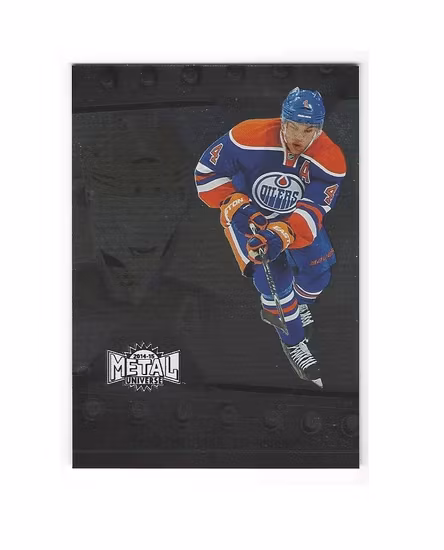 2014-15 Fleer Showcase Metal Universe #21 Taylor Hall (15-X108-OILERS)