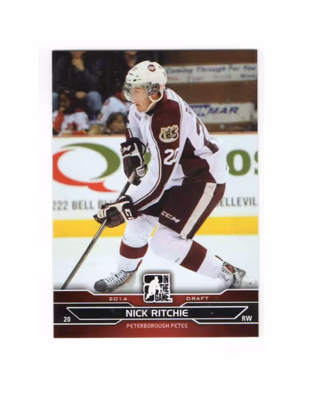 2014-15 ITG Draft Prospects #7 Nick Ritchie (12-X66-DUCKS)