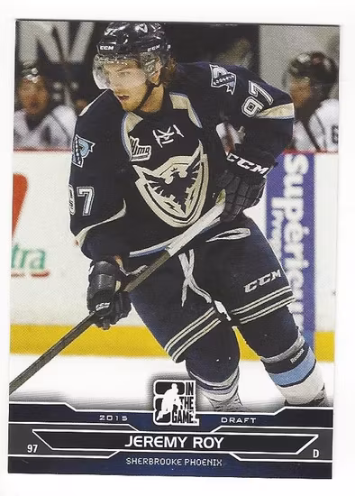 2014-15 ITG Draft Prospects #74 Jeremy Roy (12-161x6-OTHERS)