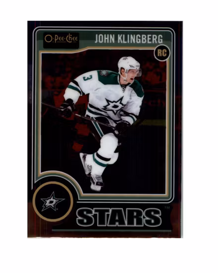2014-15 O-Pee-Chee Platinum #189 John Klingberg RC (15-X51-NHLSTARS)