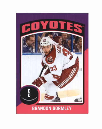 2014-15 O-Pee-Chee Stickers #ST72 Brandon Gormley (10-X189-COYOTES)