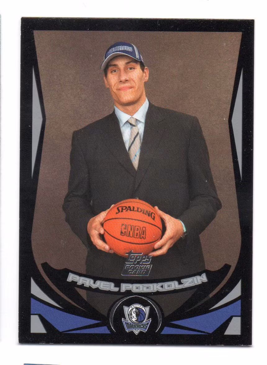 2004-05 Topps Black #241 Pavel Podkolzin (25-X309-NBAMAVERICKS)