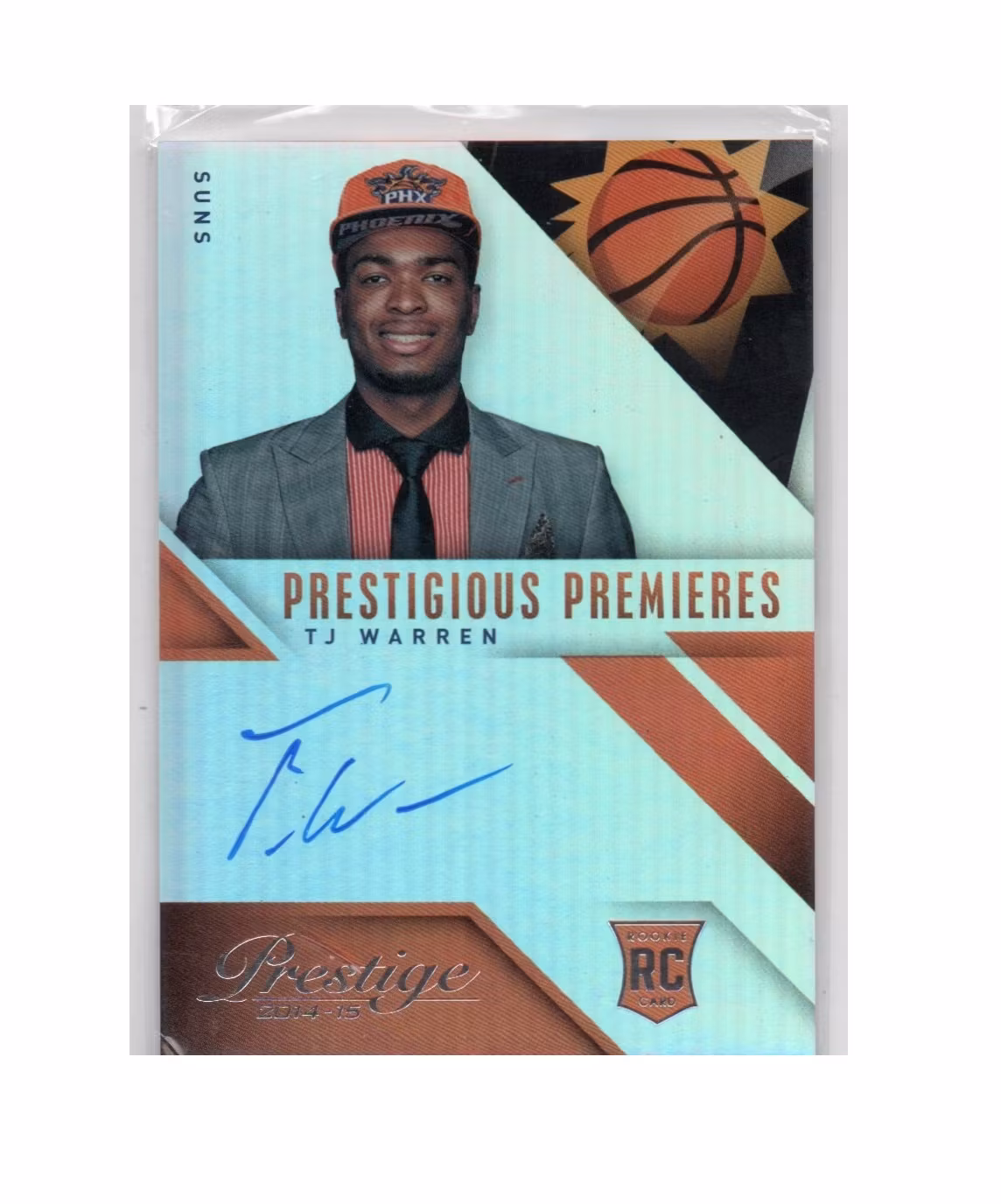 2014-15 Prestige Plus Prestigious Premieres Signatures #PPTJ T.J. Warren (30-X243-NBASUNS)