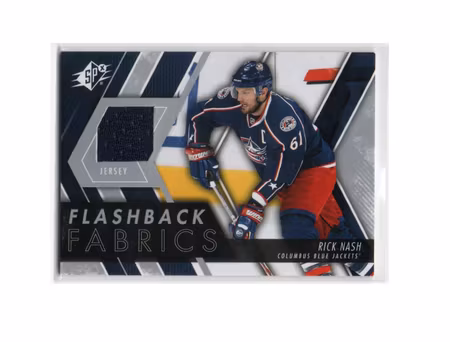 2014-15 SPx #211 Rick Nash FF JSY C (30-X252-BLUEJACKETS)