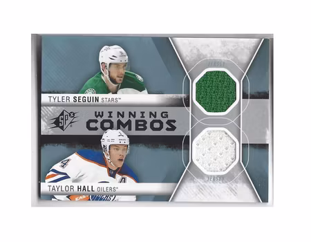 2014-15 SPx Winning Combos #WCHS Tyler Seguin Taylor Hall D (60-X135-NHLSTARS+OILERS)