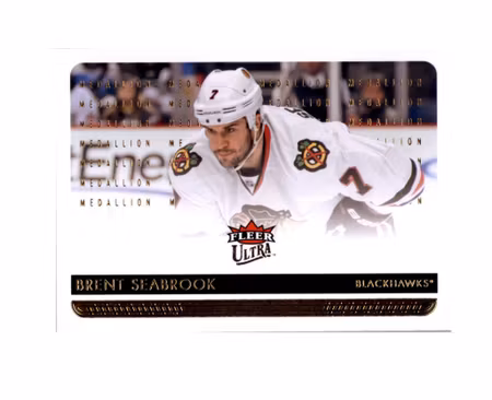 2014-15 Ultra Gold Medallion #32 Brent Seabrook (10-X189-BLACKHAWKS)