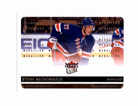 2014-15 Ultra Gold Medallion #117 Ryan McDonagh (10-X177-RANGERS)