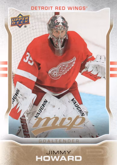 2014-15 Upper Deck MVP #202 Jim Howard SP (12-X13-RED WINGS)