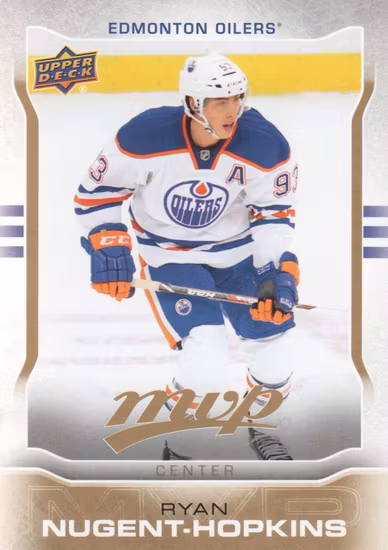 2014-15 Upper Deck MVP #266 Ryan Nugent-Hopkins SP (10-X66-OILERS)