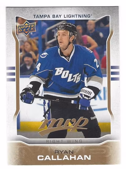 2014-15 Upper Deck MVP #279 Ryan Callahan SP (10-13x7-LIGHTNING)
