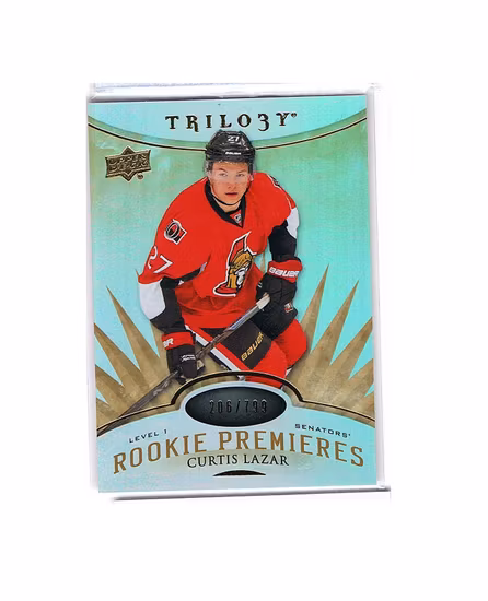 2014-15 Upper Deck Trilogy #113 Curtis Lazar RC (20-X23-SENATORS)