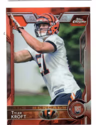2015 Topps Chrome Orange Refractors #190 Tyler Kroft (20-X300-NFLBENGALS)